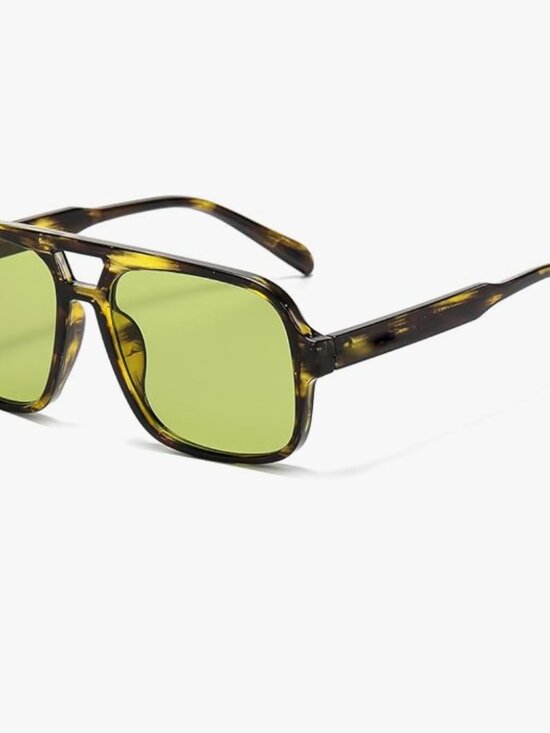 Vintage Green Sunglasses